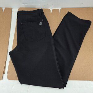 Footjoy Athletic Fit 5 Pocket Black Golf Pants Men Size 30 x32